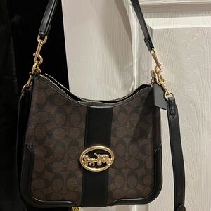 Brown Coach CrossBody / Under arm Purse